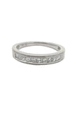 Natural Diamond white gold Band