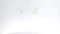 Elegant Yellowish  Pearl Stud Earrings