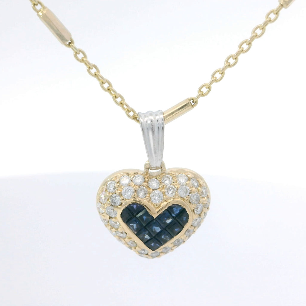 Elegant Heart-Shaped Pendant Necklace