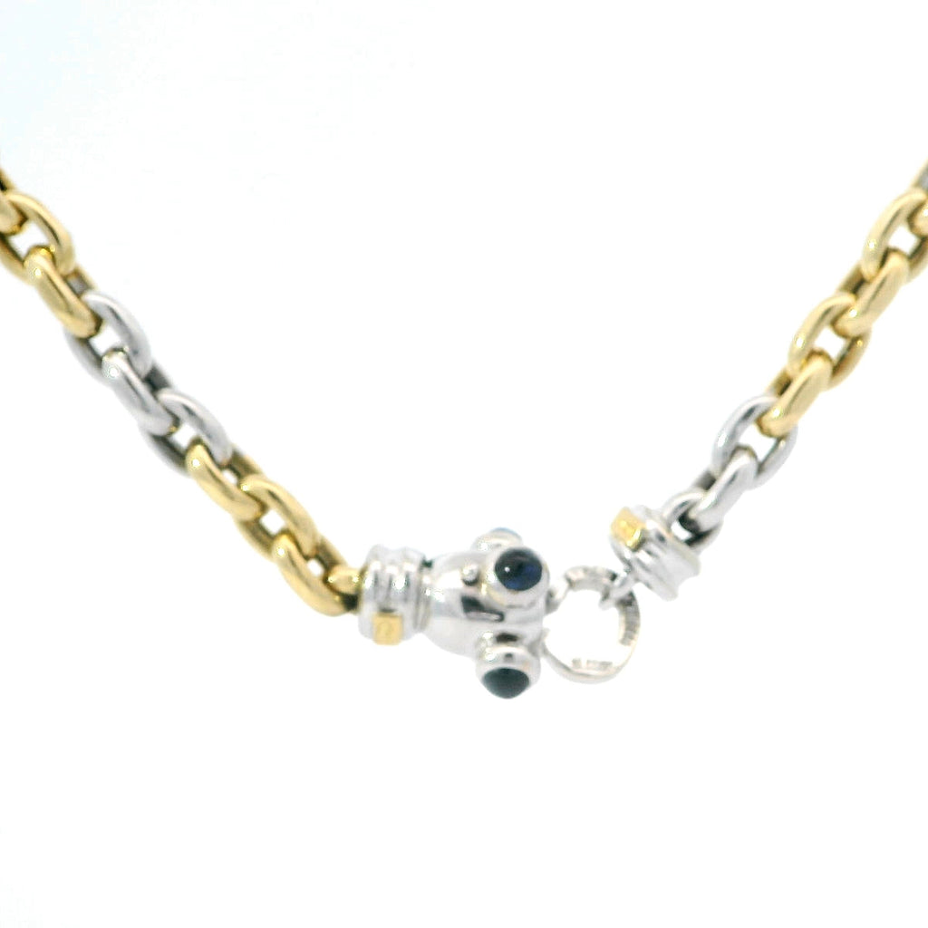 Elegant Two-Tone Necklace