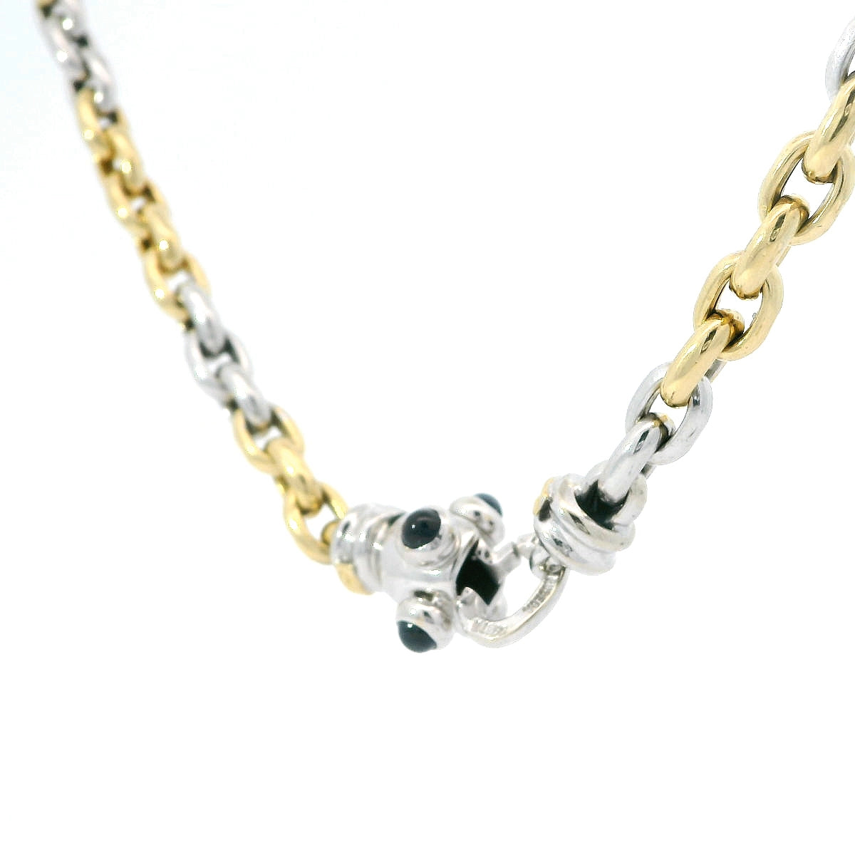 Elegant Two-Tone Necklace