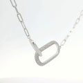 Elegant Silver Chain Necklace