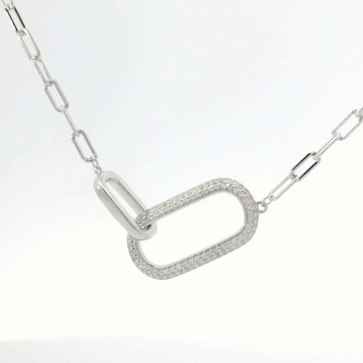 Elegant Silver Chain Necklace