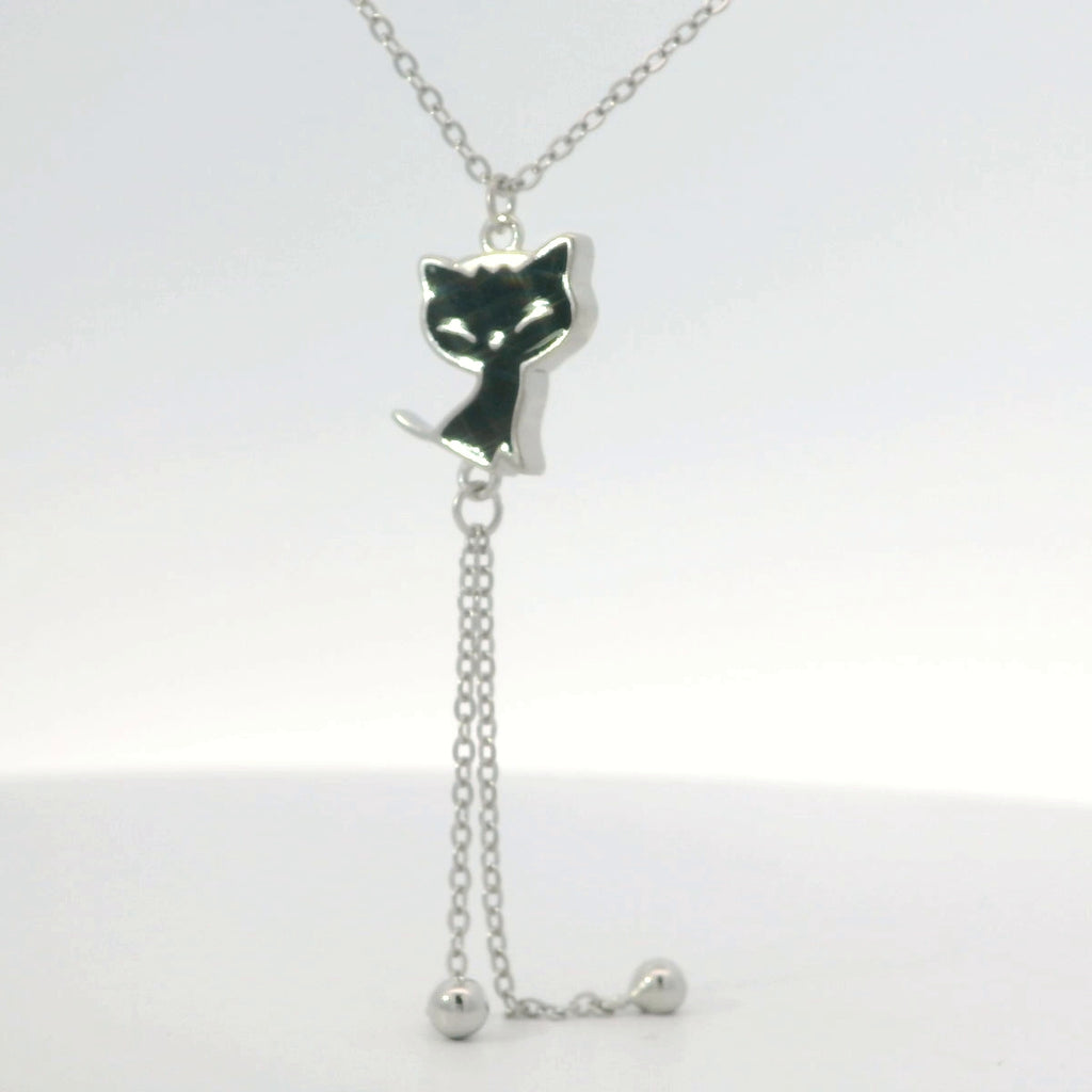 Charming Cat Pendant Necklace