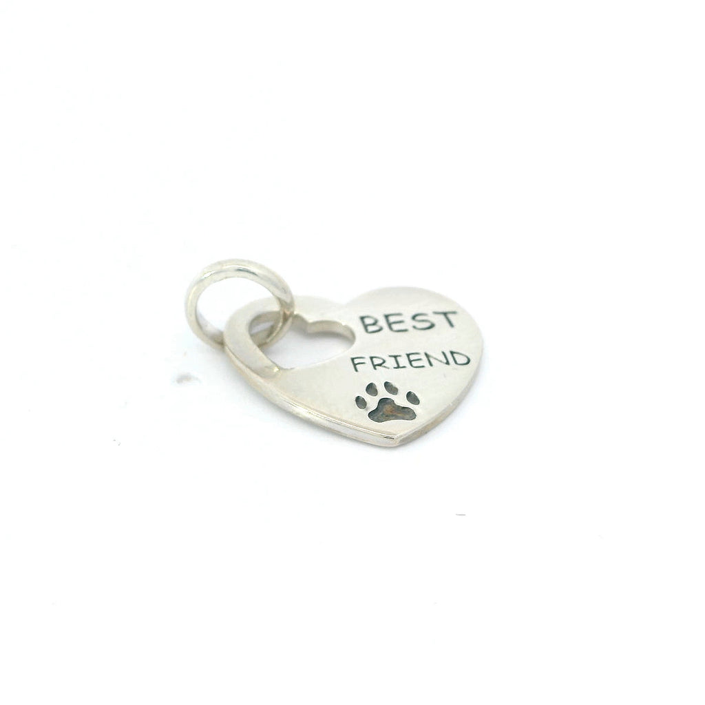 Heart-Shaped Best Friend Pendant