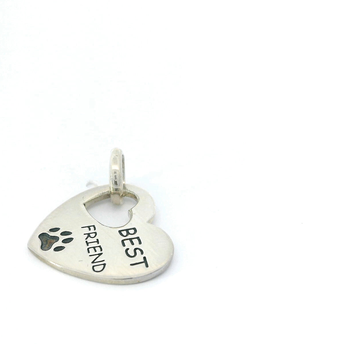 Heart-Shaped Best Friend Pendant