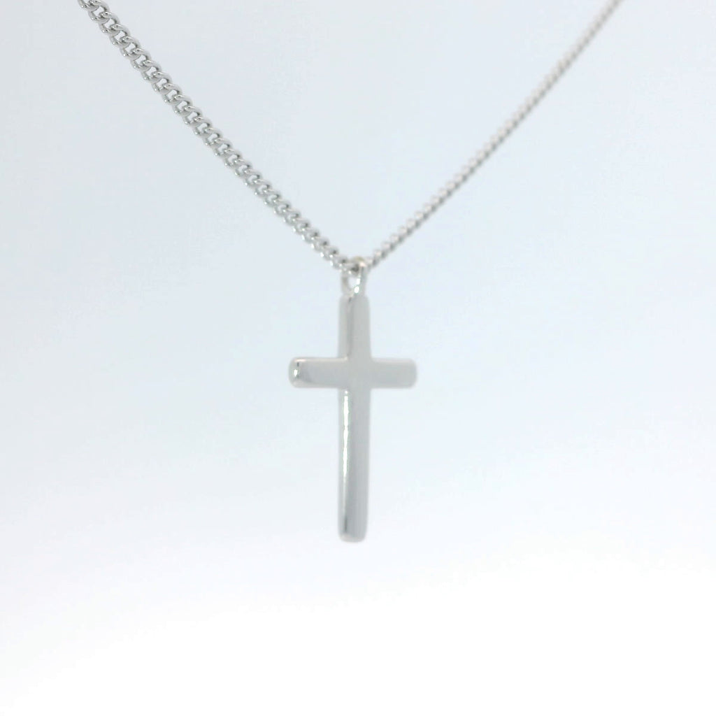 Elegant Silver Cross Pendant