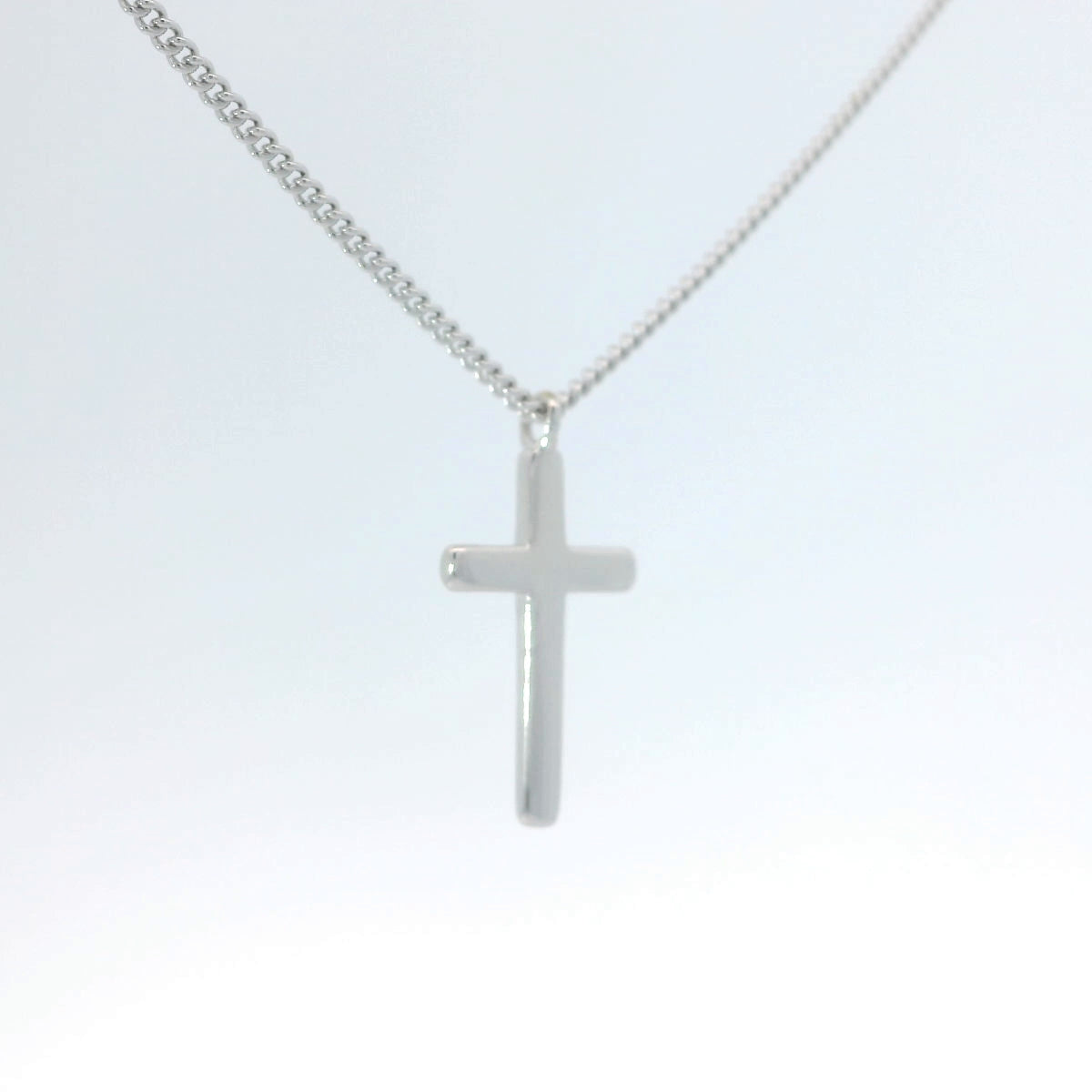 Elegant Silver Cross Pendant