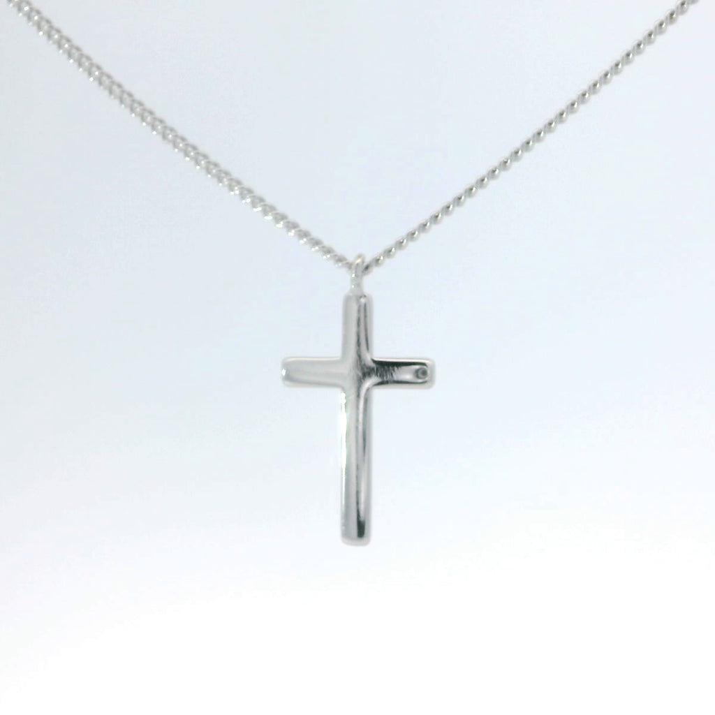 Elegant Silver Cross Pendant
