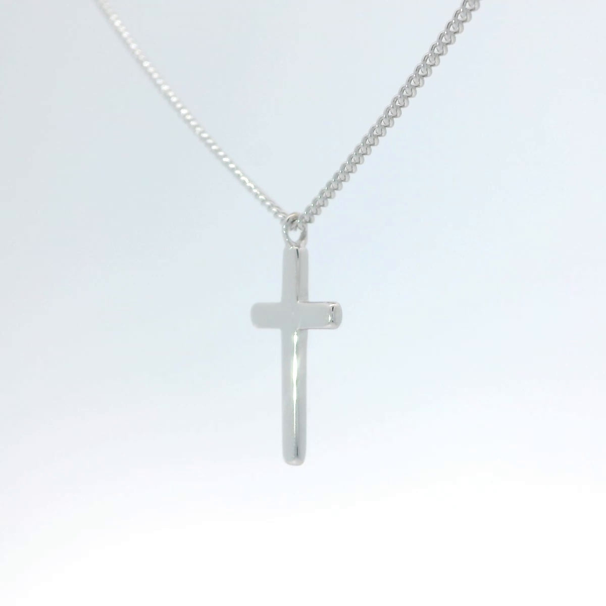Elegant Silver Cross Pendant