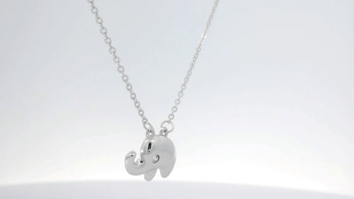 Charming Elephant Pendant Necklace