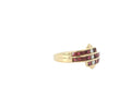 Elegant Ruby and Diamond Ring