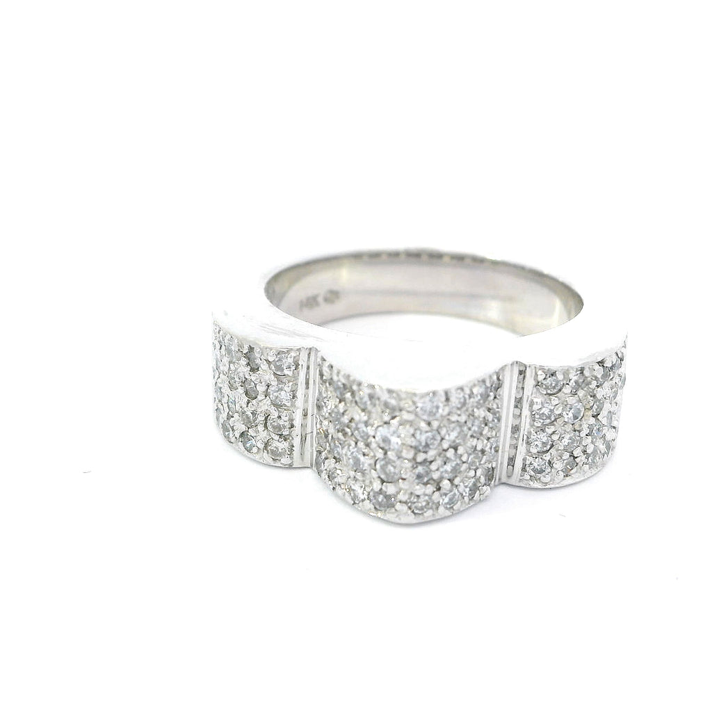 Elegant Diamond-Studded Ring