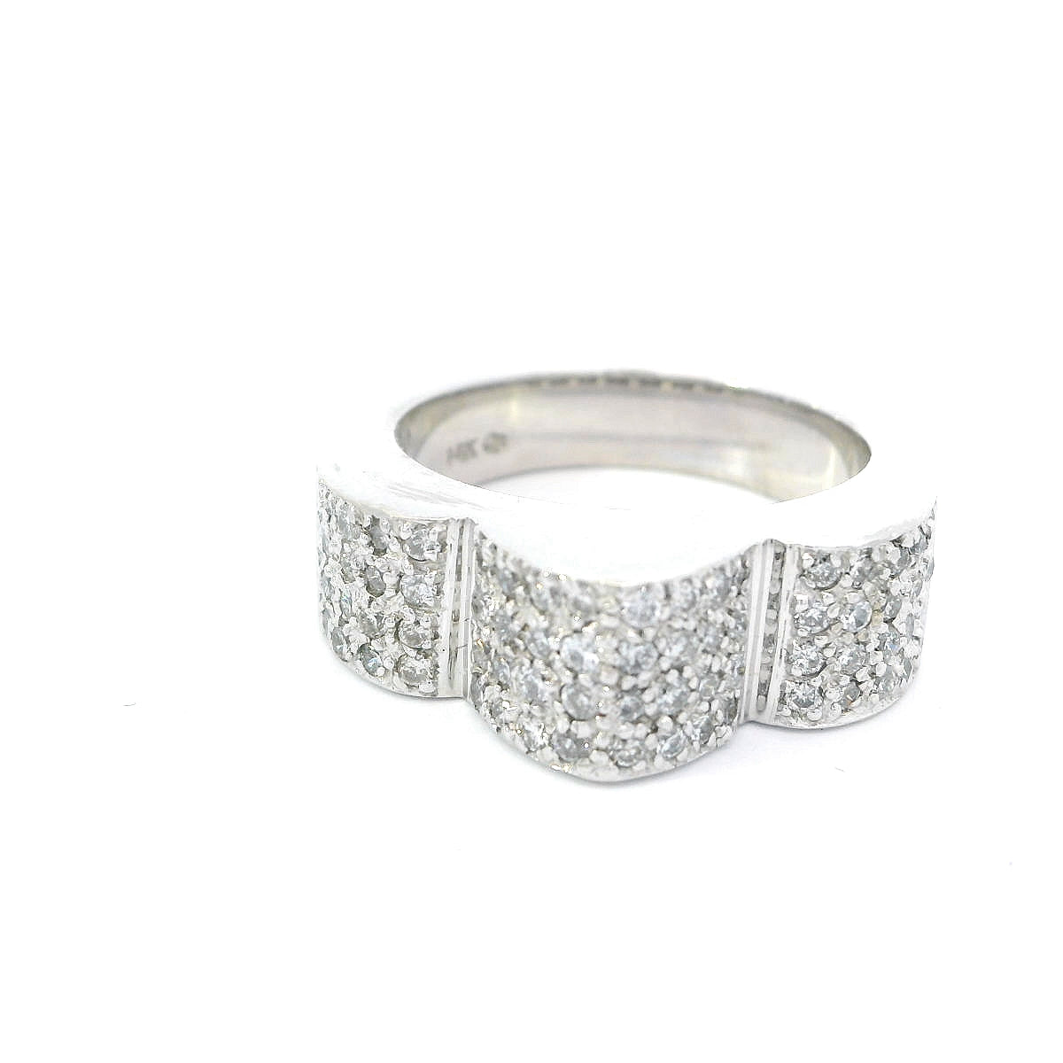 Elegant Diamond-Studded Ring