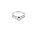 White Gold Princess Cut Diamond Multi stone Ring