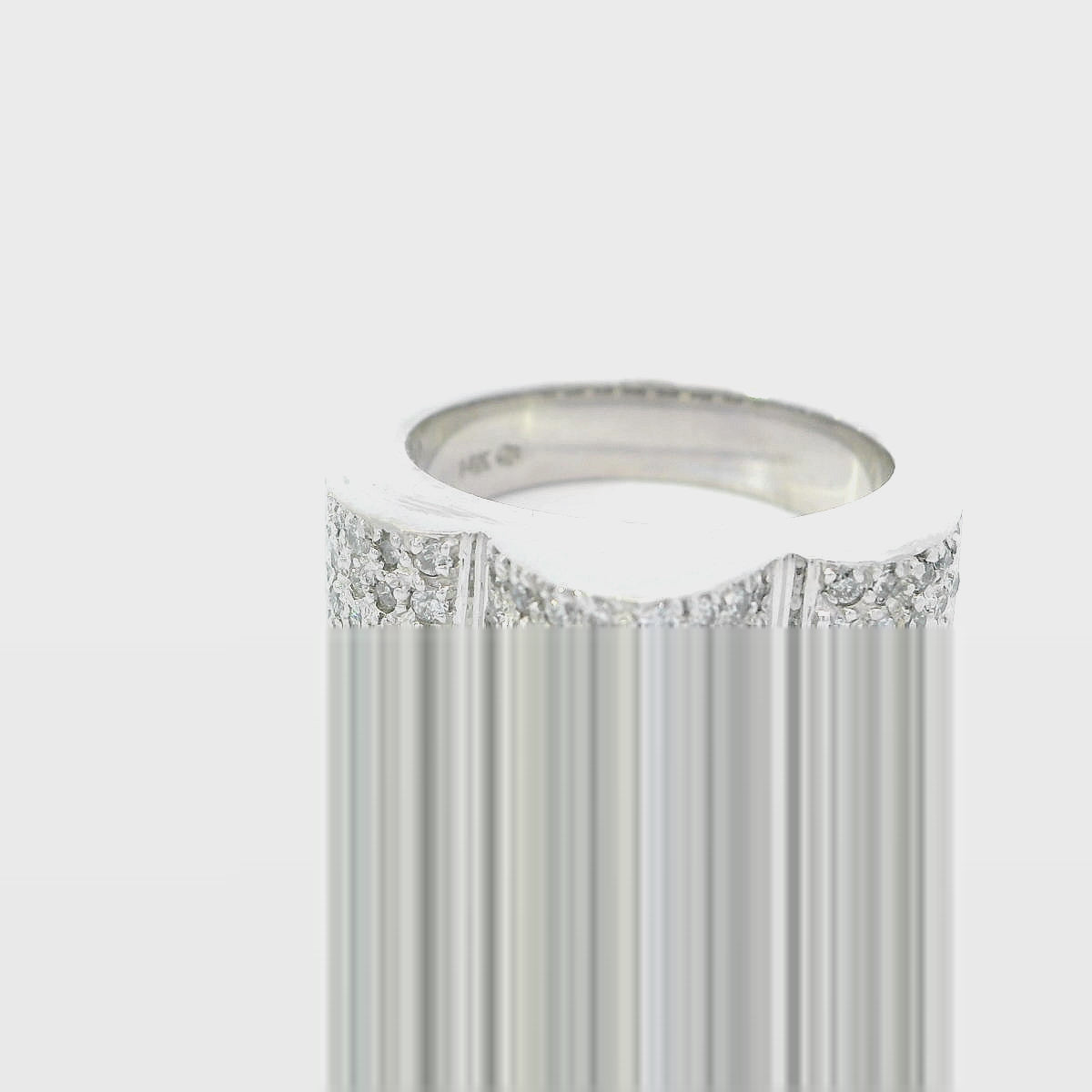 Elegant Diamond-Studded Ring