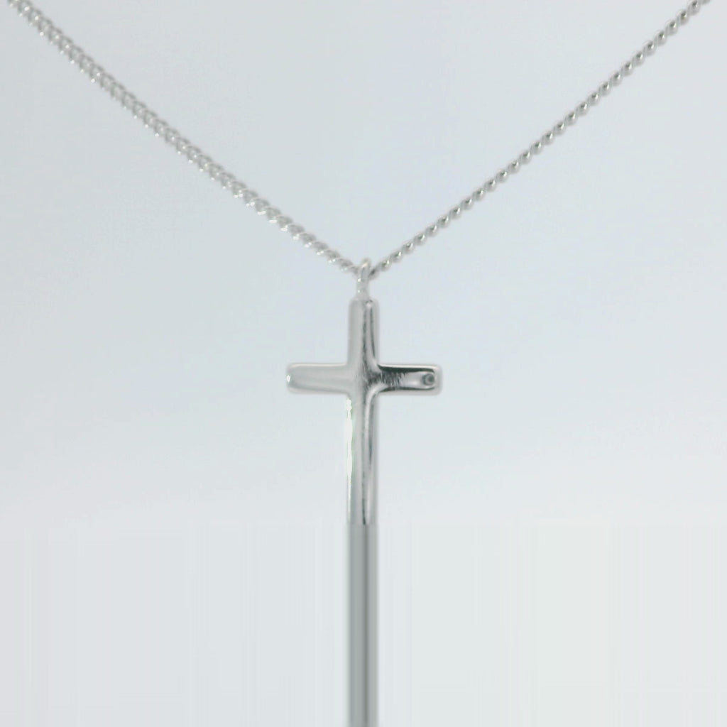 Elegant Silver Cross Pendant