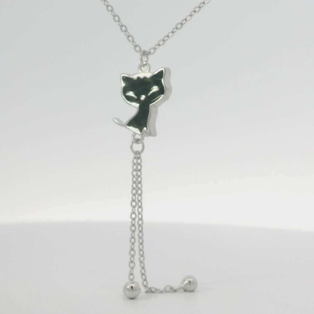 Charming Cat Pendant Necklace