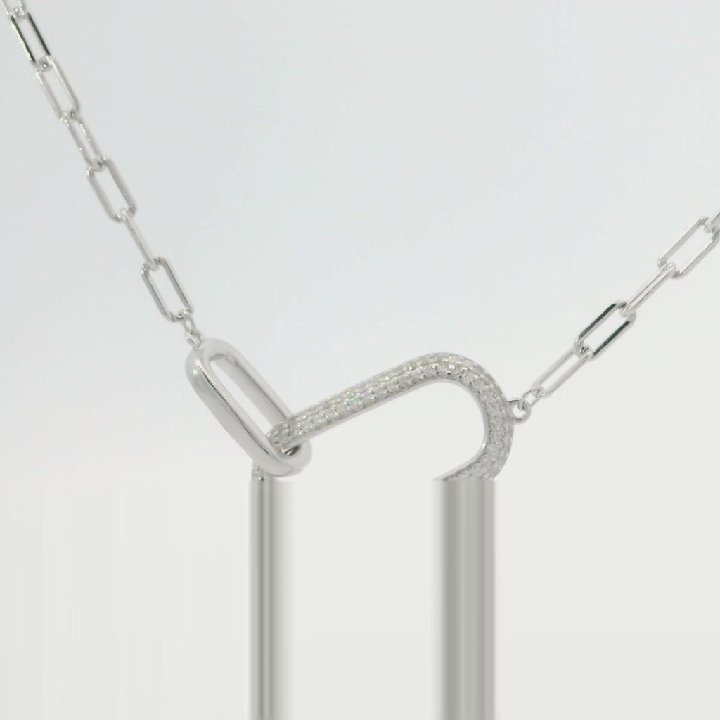 Elegant Silver Chain Necklace